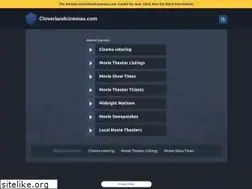 Sites similar to cloverlandcinemas.com