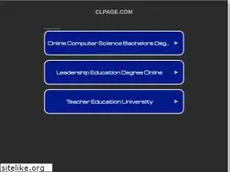 Sites similar to clpage.com
