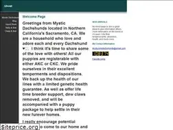 Sites similar to clsmysticdachshunds.com