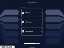 Sites similar to club-pet.net