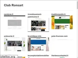Sites similar to club-ronsard.fr