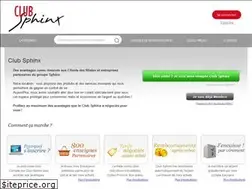 Sites similar to club-sphinx.fr