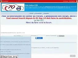 Sites similar to club-volvo-c70.forumgratuit.be