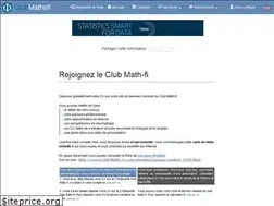 Sites similar to club.mathsfi.com