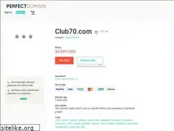 Sites similar to club70.com