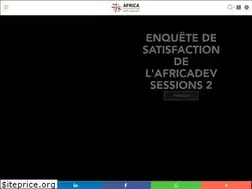 Sites similar to clubafriquedeveloppement.com