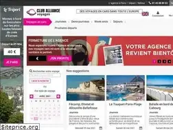 Sites similar to cluballiancevoyages.com