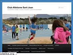 Sites similar to clubatletismesantjoan.es