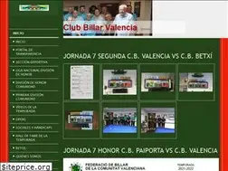 Sites similar to clubbillarvalencia.com