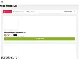 Sites similar to clubcadeaux.com