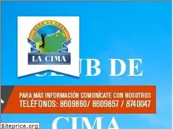 Sites similar to clubdegolflacima.com
