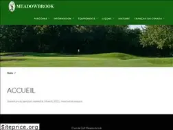 Sites similar to clubdegolfmeadowbrook.com