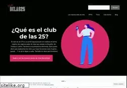 Sites similar to clubdelas25.com