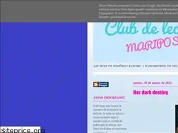 Sites similar to clubdelecturamariposa.blogspot.com