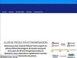 Sites similar to clubdepieces.com