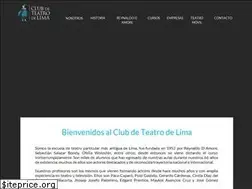 Sites similar to clubdeteatrodelima.com