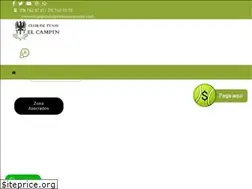 Sites similar to clubdeteniselcampin.com