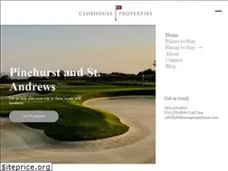 Sites similar to clubhousepropertiesnc.com