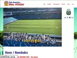 Sites similar to clubmacallister.com.ar