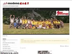 Sites similar to clubmodena4x4.it