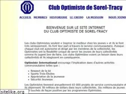 Sites similar to cluboptimistesoreltracy.com