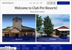 Sites similar to clubpetresorts.com