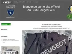 Sites similar to clubpeugeot405.com