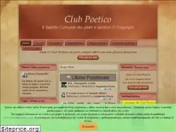 Sites similar to clubpoetico.it