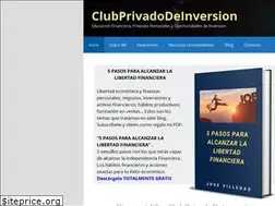 Sites similar to clubprivadodeinversion.com