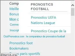 Sites similar to clubpronostics.com