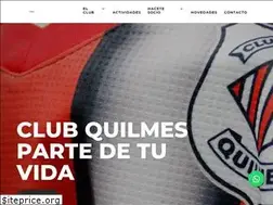 Sites similar to clubquilmes.org