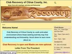 Sites similar to clubrecoveryofcitruscounty.com