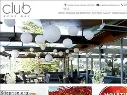 Sites similar to clubrosebay.com.au