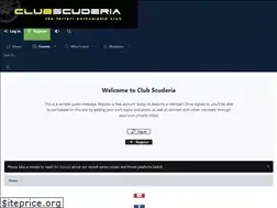 Sites similar to clubscuderia.co.uk