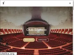 Sites similar to clubsilencio.it