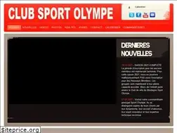 Sites similar to clubsportolympe.com