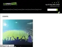 Sites similar to clubsportsandevents.com
