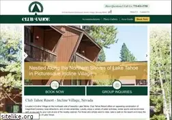 Sites similar to clubtahoe.com