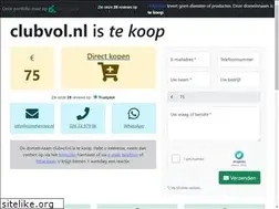 Sites similar to clubvol.nl