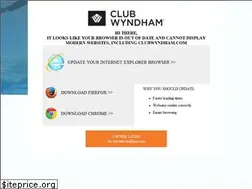 Sites similar to clubwyndham.com