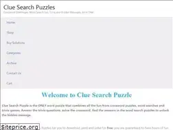 Sites similar to cluesearchpuzzles.com