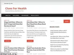 Sites similar to cluesforhealth.com