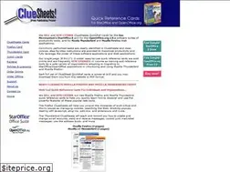 Sites similar to cluesheets.com