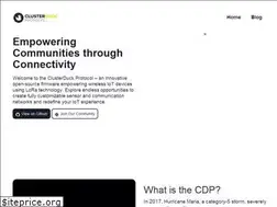 Sites similar to clusterduckprotocol.org