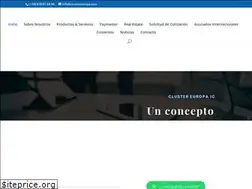 Sites similar to clustereuropa.com
