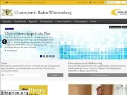 Sites similar to clusterportal-bw.de