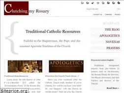 Sites similar to clutchingmyrosary.com