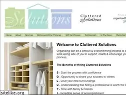 Sites similar to clutteredsolutions.com