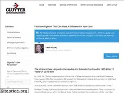 Sites similar to clutterinvestigations.com