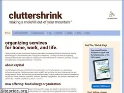 Sites similar to cluttershrink.com